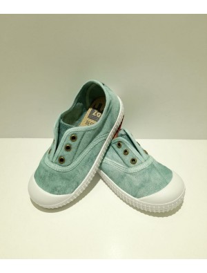 Zapatilla Lona Zapy NL30479 Aqua