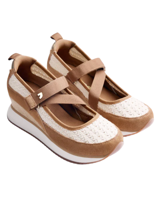 Sandalia Cuña Gioseppo Lipa 78728 Beige