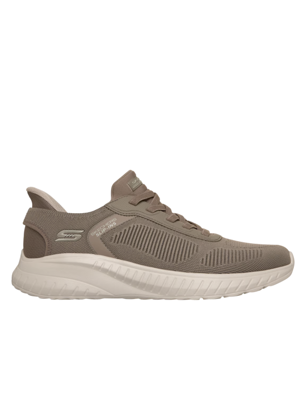 Deportivo Skechers Slip Ins Bobs Squad 118312 Taupe