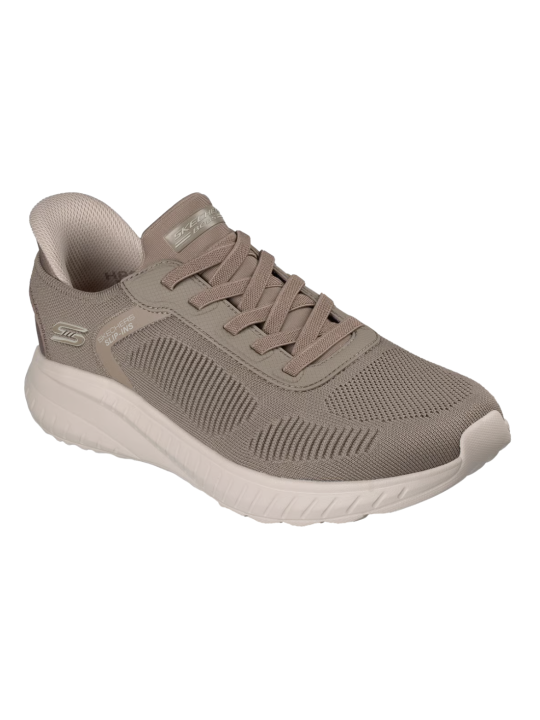Deportivo Skechers Slip Ins Bobs Squad 118312 Taupe
