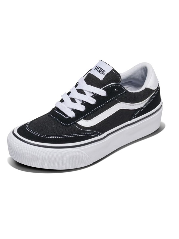 Zapatilla Vans Brooklyn Ls Platform Negro