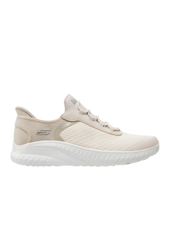 Deportivo Skechers Slip Ins Bobs Squad 117504 Beige