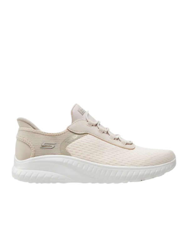Deportivo Skechers Slip Ins Bobs Squad 117504 Beige