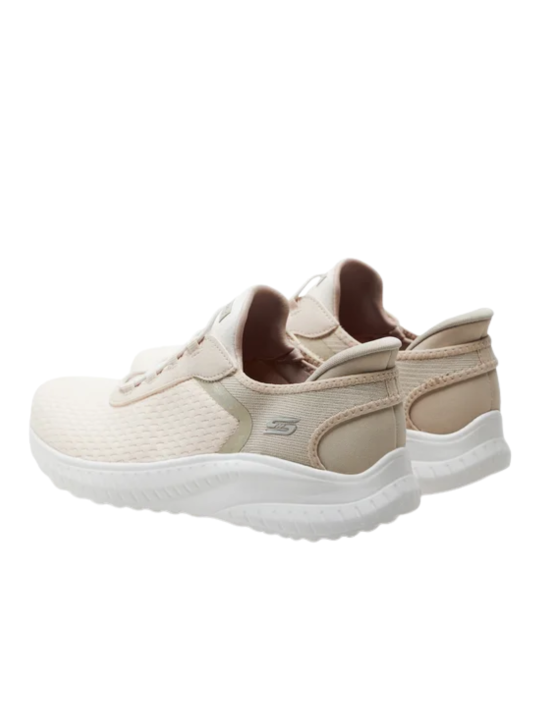 Deportivo Skechers Slip Ins Bobs Squad 117504 Beige