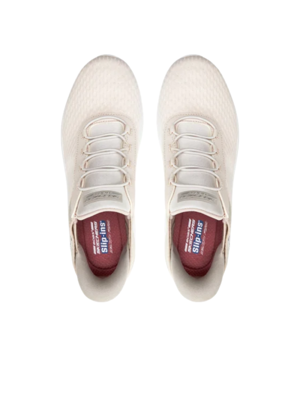 Deportivo Skechers Slip Ins Bobs Squad 117504 Beige