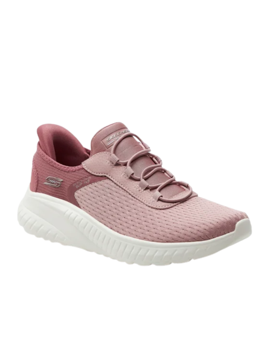 Deportivo Skechers Slip Ins Bobs Squad 117504 Rosa