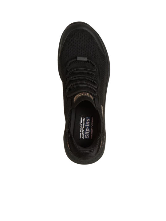 Deportivo Skechers Slip Ins Bobs Squad 117743 Negro