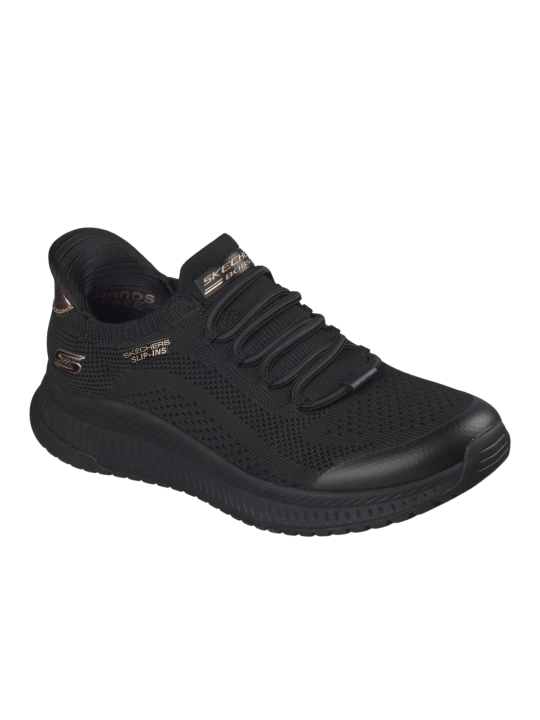 Deportivo Skechers Slip Ins Bobs Squad 117743 Negro