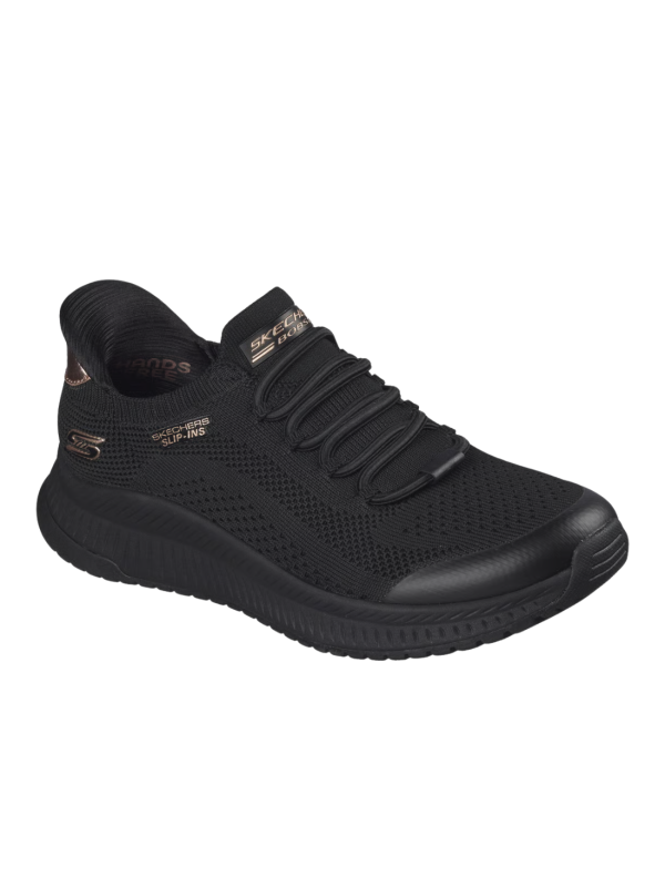 Deportivo Skechers Slip Ins Bobs Squad 117743 Negro