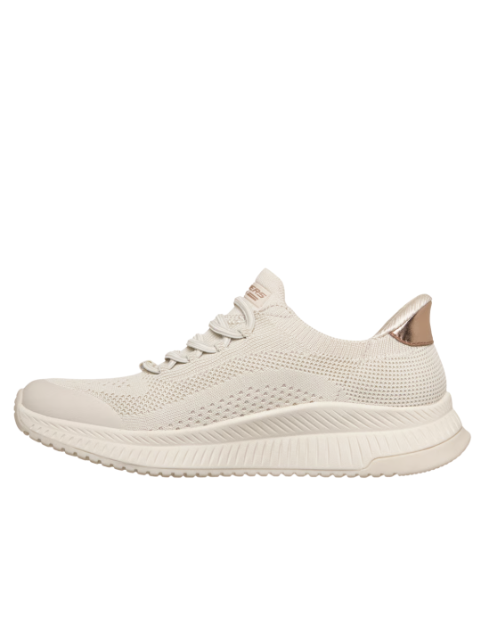 Deportivo Skechers Slip Ins Bobs Squad 117743 Beige