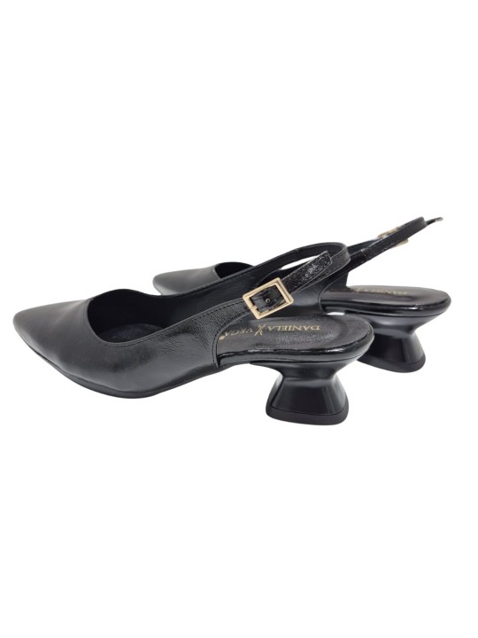 Zapato Tacón Daniela Vega 2618V Platino