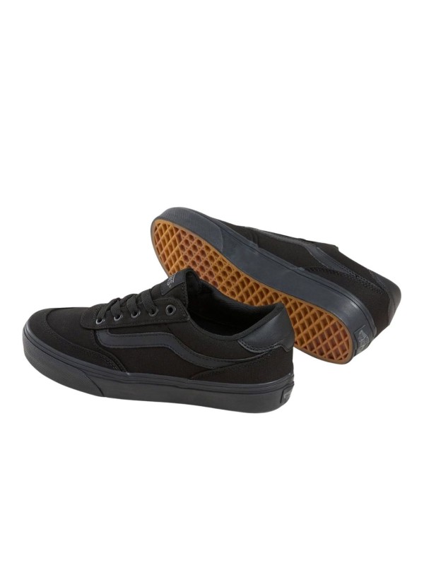 Zapatilla Vans Brooklyn Ls Negro/Negro