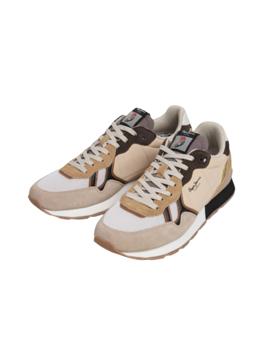 Deportivo Pepe Jeans Brit Back PMS400029 Beige