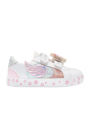 Zapatilla Conguitos Luces Unicornio 282115 Blanco