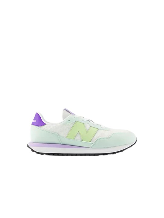 Deportivo New Balance 237 Lace Multi Verde