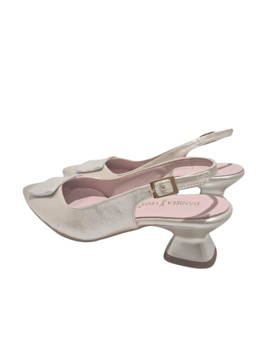Zapato Tacón Daniela Vega 2823V Champán