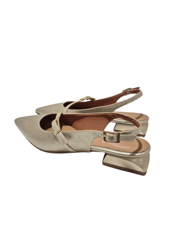 Zapato Salón Daniela Vega 2787 Platino