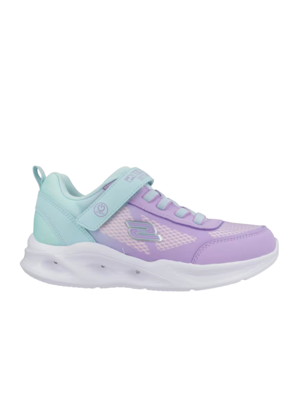 Deportivo Skechers Luces Sola GLow 303714L Turquesa