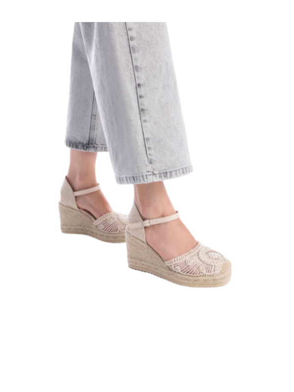 Sandalia Cuña Xti 143845 Hielo