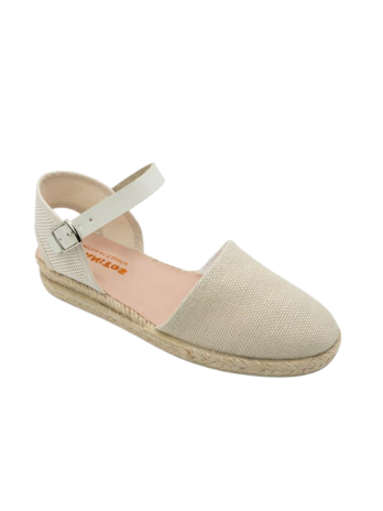 Alpargata Titanitos Rocio Beige