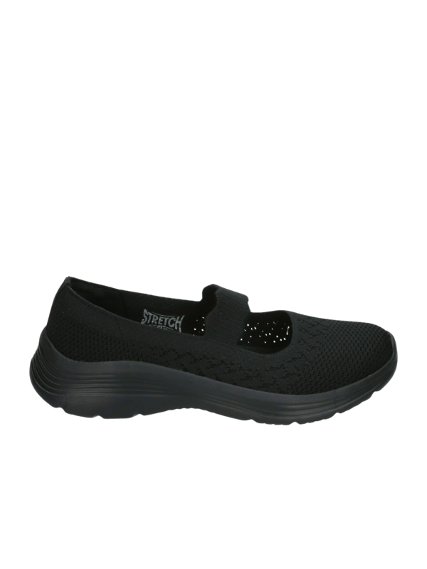Mercedita Skechers Bedford 159252 Negro