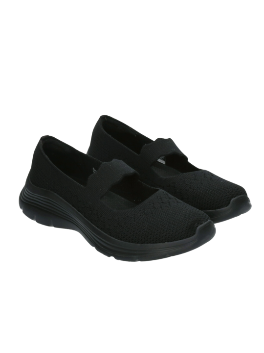 Mercedita Skechers Bedford 159252 Negro