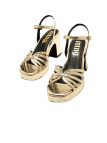Sandalia Tacón Mustang 56646 Oro
