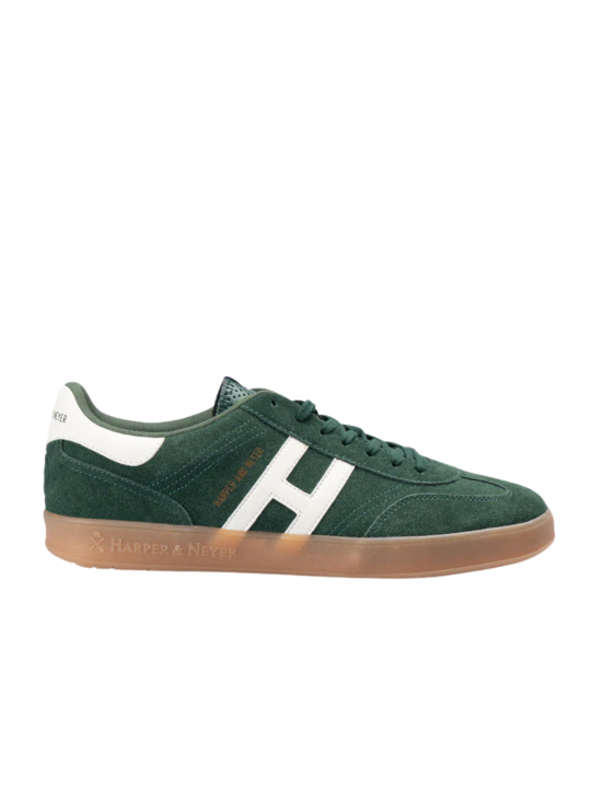 Sneaker Harper And Neyer Hamptons Suede Verde