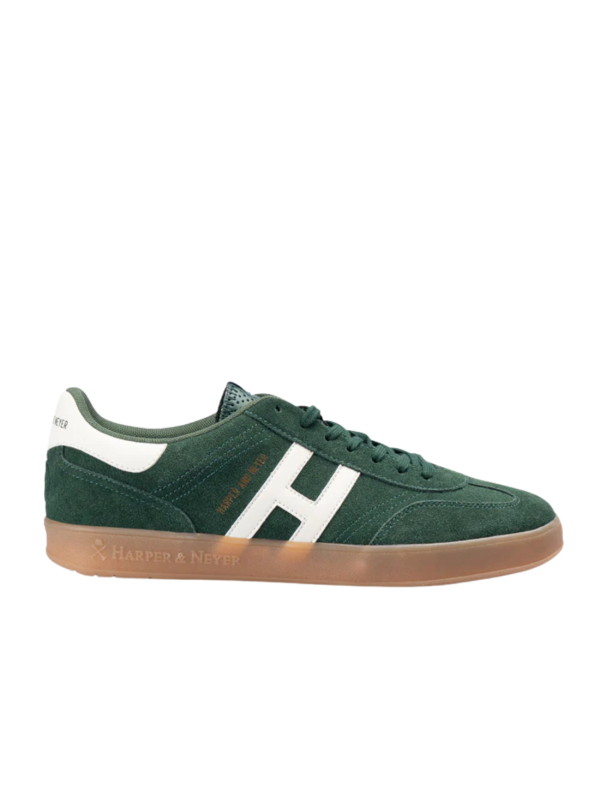 Sneaker Harper And Neyer Hamptons Suede Verde