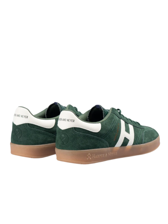 Sneaker Harper And Neyer Hamptons Suede Verde