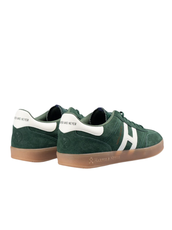 Sneaker Harper And Neyer Hamptons Suede Verde