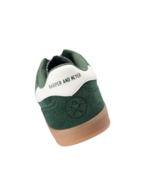 Sneaker Harper And Neyer Hamptons Suede Verde