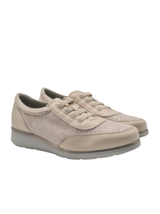 Zapato Pitillos 11034 Crema