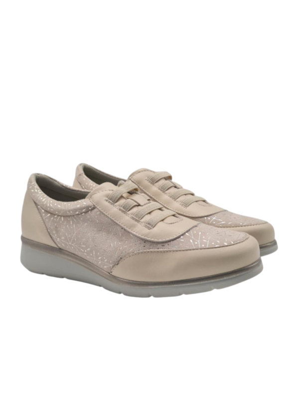 Zapato Pitillos 11034 Crema