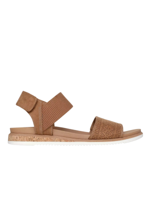 Sandalia Skechers Bobs 114710 Camel