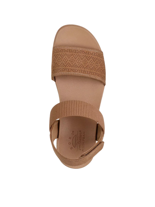 Sandalia Skechers Bobs 114710 Camel