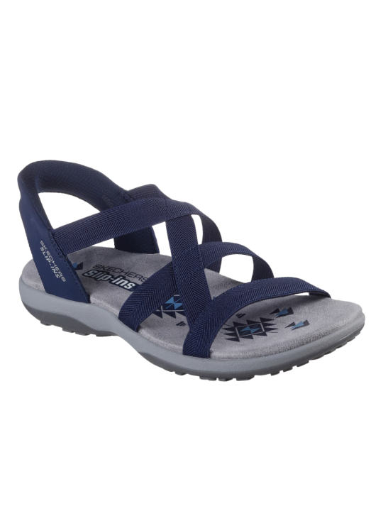 Sandalia Skechers Slip-Ins Reggae Slim 163460 Marino