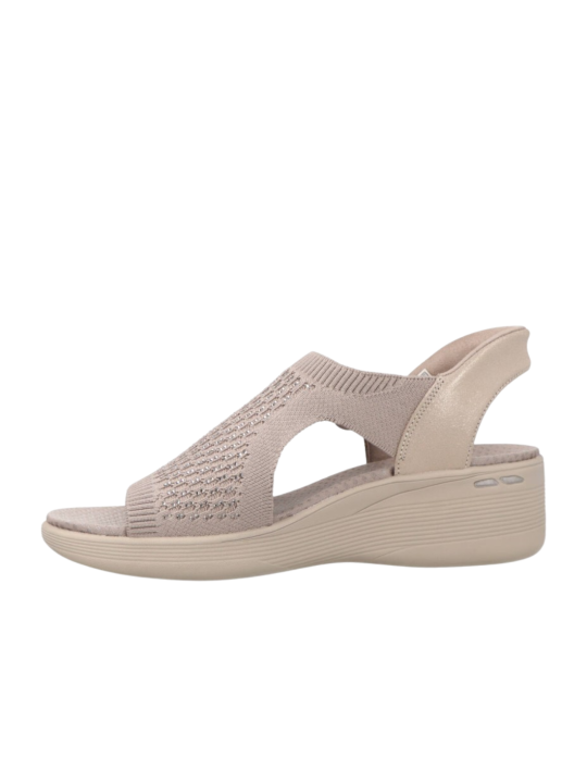 Sandalia Skechers Slip-Ins Pier-Lite 188001 Taupe