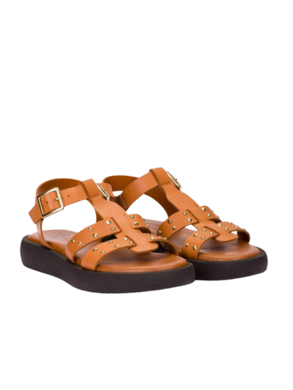 Sandalia Wonders Musa AB-1567 Cuero