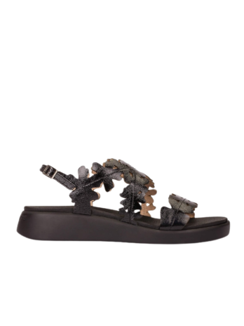 Sandalia Wonders Mar C-6551 Negro