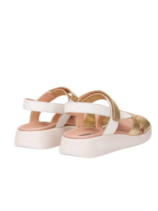 Sandalia Wonders Mar C-6552 Oro