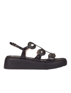 Sandalia Wonders Heaven A-4503 Negro