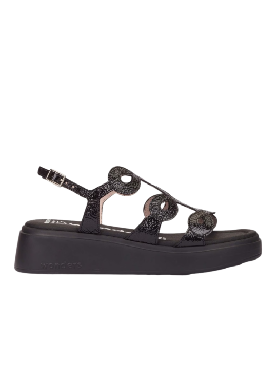 Sandalia Wonders Heaven A-4503 Negro