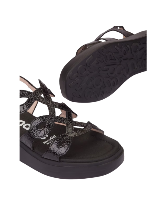 Sandalia Wonders Heaven A-4503 Negro