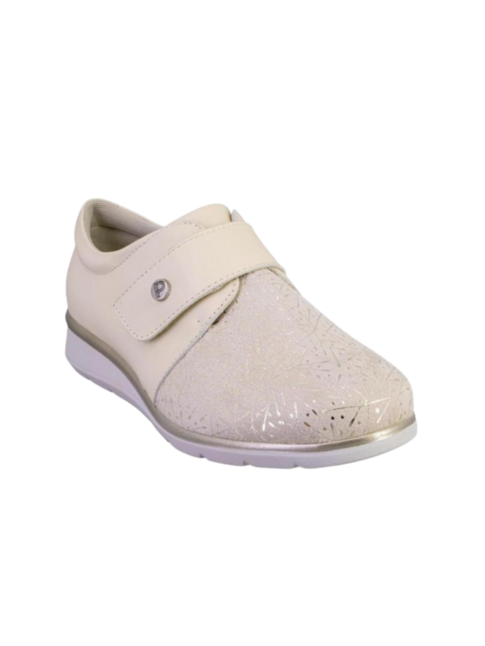 Zapato Pitillos 11033 Crema