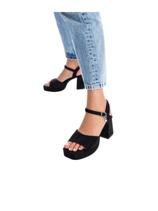 Sandalia Tacón Xti 141471 Negro