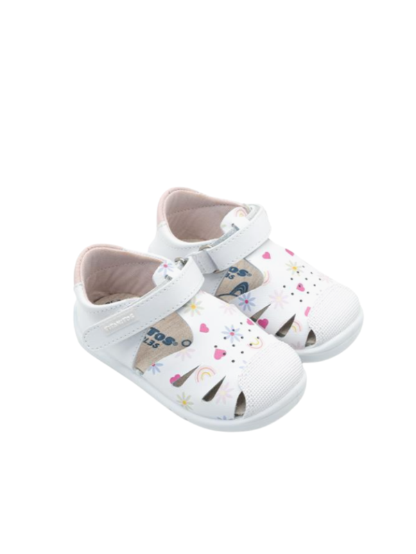 Sandalia Respetuosa Titanitos L500 Arco Iris