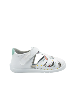 Sandalia Respetuosa Titanitos L500 Patinete Blanco
