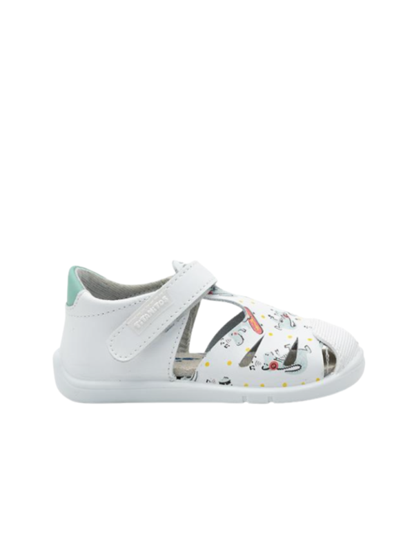 Sandalia Respetuosa Titanitos L500 Patinete Blanco

