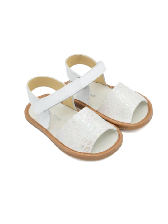 Sandalia Respetuosa Titanitos L560 Playita Blanco